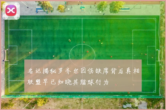 名记揭秘罗齐尔因伤缺席背后真相联盟早已知晓其赌球行为